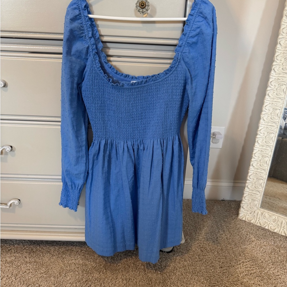 Hill House Blue Smocked Dress
